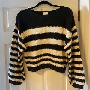 Striped Billabong Sweater Size L